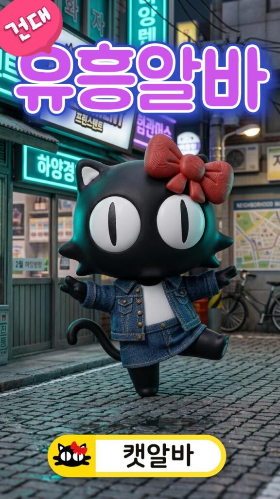 화양동 미니어처 배경 무대에서 공주 대접과 가족 같은 분위기를 강조하며 춤추는 캣알바